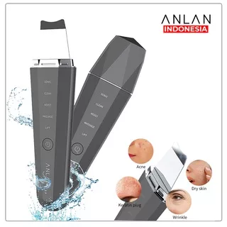 Ultrasonic Skin Scrubber Facial Lifting Acne Blackhead (ANLAN) - GREY