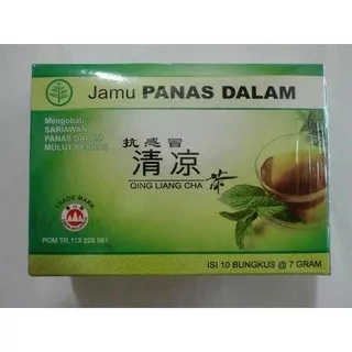 Jamu Panas Dalam Qing Liang Cha. Untuk Sariawan Dan Mulut Berbau