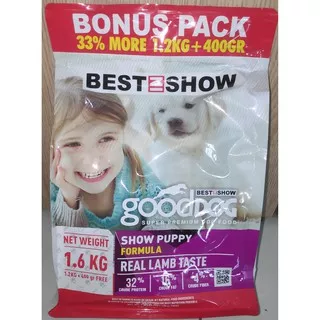 Best In Show Good Dog 1,6 Kg / Makanan Anjing Best In Show Good Dog