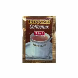 Kopi indocafe coffeemix 3 in 1 (1 renceng isi 10 sachet)