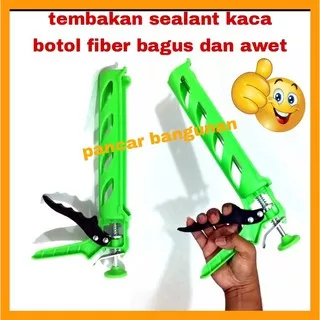 TEMBAKAN LEM KACA BOTOL FIBER - TEMBAKAN SEALANT KACA MODEL FIBER - TEMBAKAN LEM KACA SEALANT SILICO