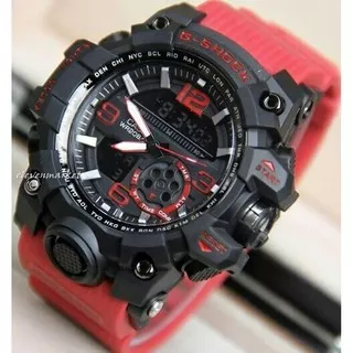 Jam tangan g-shock GWG-1200 pria cowok replika original super  merah hijau army kuning biru hitam