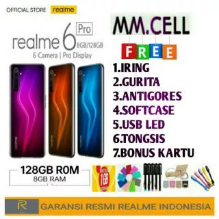 REALME 6 PRO RAM 8/128 GB GARANSI RESMI REALME INDONESIA 1 TAHUN