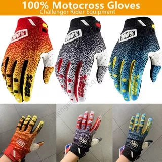100% Sarung Tangan Motor Motorcross Off-road Motorcycle Gloves Dukung COD Terima Dalam 2-3 Hari