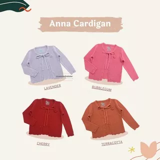 Anna Cardigan Baju Rajut Knit Knitted Baby Kardigan Bayi Lucu Little Bubba Sweater Anak Balita