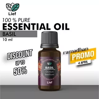 Basil Oil - 10ml Minyak Aromatherapy Kemangi - Lief Essential Oil