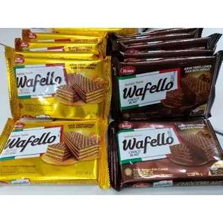 Wafello chocolate italia & Wafello butter caramel 48g