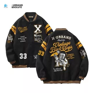 Jaket Pria Wanita Varsity Unisex Vintage Badboys Baseball Full Embroidery Jacket Laki-Laki Perempuan Varsity Unisex Vintage Badboys Baseball Full Embroidery Murah Terbaru Kekinian Tahun 2022