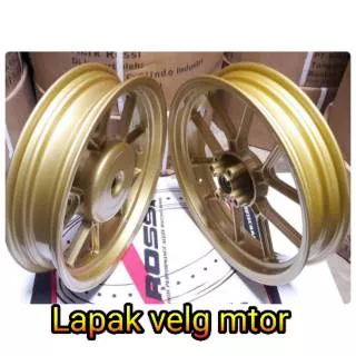 Velg racing tapak lebar uk 250-300 x14  untuk motor beat,scoopy,vario 110,genio,spacy, vario 125/150