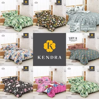 SPREI KENDRA 160 BOTANICA, COFFEE LIFE, CUTE OWLS GREEN, ELSA, K STYLE 3, LOVE WEEKEND, SWIM DAY