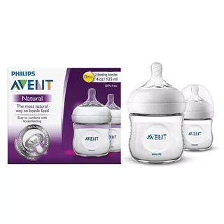 Avent Botol Natural 125ml PUTIH TWIN ISI 2 New Design