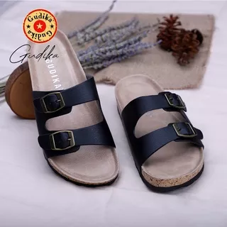 GUDIKAshoes Original - GD003 Sandal casual wanita ban dua footbed