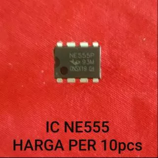 10buah IC NE555 NE 555 TIMER DIP-8