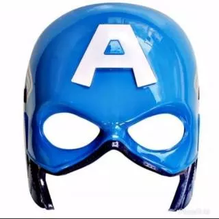 Topeng Captain America LED - Capt Amerika Mask Anak Edukatif Avengers