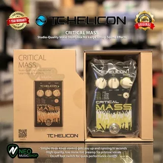 TC HELICON CRITICAL MASS Studio-Quality Vocal Effect