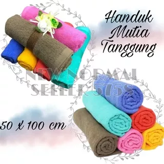 Handuk Mutia 50x100 (PARTAI GROSIR/ECER TERMURAH)