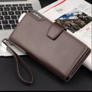 Baellerry dompet clutch bag panjang pria lelaki import kulit PU 434