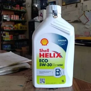 Oli Shell Helix ECO 5w30 Liter Scan Barcode PASTI JAYA BAN