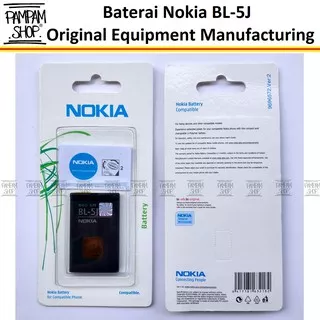 Baterai Nokia Asha 200 201 302 BL5J BL-5J Original OEM 100% | Batre, Batrai, HP, BL 5J
