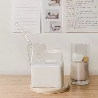Uyu Glass / Gelas Susu Korea