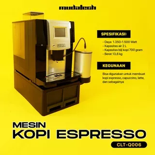 CLT-Q006 Getra Mesin Kopi Espresso Late CLT Q006 New Coffee Machine Espresso Cappuccino Murah