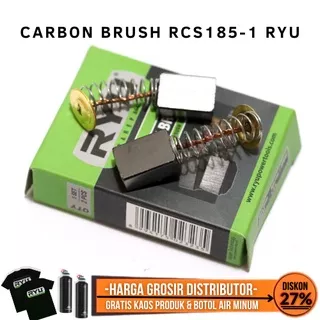 Carbon Brush RCS185-1 Circle RYU Mesin Circular SAW Original Terbaru Spul Sepul Bostel Kul Arang Carbon Brush For Circular SAW Sepul Bostel Jual Karbon Brush Carbo Brush RCS185-1 Untuk Mesin Circular SAW Terbaru Terlaris @usaha_importir