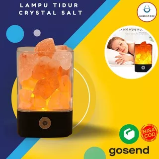 Lampu Tidur LED Crystal Salt Lamp of Himalaya Lava Lamp