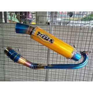 KNALPOT RPL racing Muffler CHA THAILAND beat mio Scoopy fino aerox NMAX pcx 110 135 150 155 cc COD