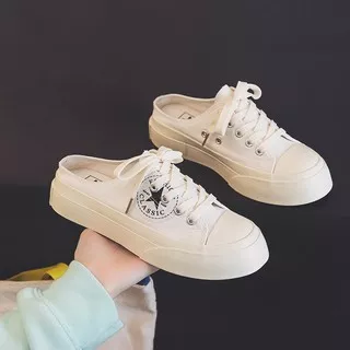 SNEAKERS IMPORT MURAH SNEAKERS HALF CANVAS AGI0349 STAR HALF DRAG CANVAS SNEAKERS