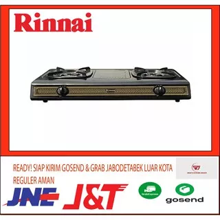 RINNAI Kompor Gas RI 522S (2Tungku). Baru Bergaransi Resmi