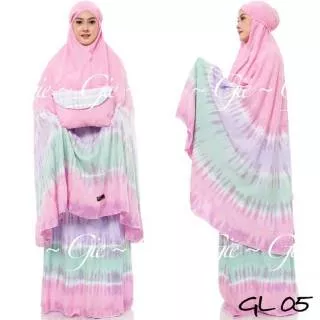 MUKENA BALI TIEDYE GILLIAN BY GIE