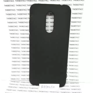 Silikon Case Matte Xiaomi Redmi 5+ Redmi 5 Plus Softcase Hitam Anti Minyak / Black Matte