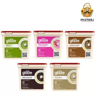 Colatta Glaze Dark Chocolate 1Kg | Colatta Glaze Tiramisu 1Kg | Colatta Glaze cappucino 1Kg | Colatta Glaze Strawberry 1Kg  | Colatta Glaze Green Tea 1 Kg