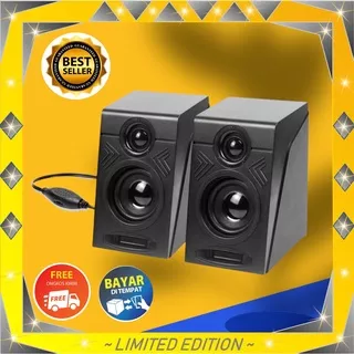 First Eye 950 HiFi Multimedia Stereo Speaker 2.0 Channel - SL-101 kit power speaker speker spiker sepiker sepeker driver power ocl spl audio aktif subwoofer usb Bluetooth stereo amplifier 2 20w split portable mini 2inch pc