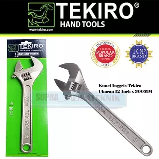 (TEKIRO) Kunci Inggris 12 Inch 300mm - Adjustable Wrench 12 Inch 300mm