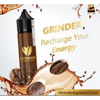 Liquid GRINDER ESPRESSO by MONK 60ML Premium Liquid Vapor Kopi Coffee