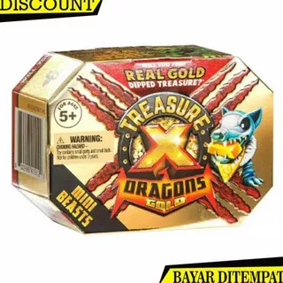 (BAYAR DITEMPAT) TREASURE X DRAGONS GOLD MINI BEASTS DA4935