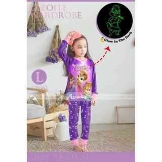 GW Glow In The Dark Chipmunks Pajamas - 162 L