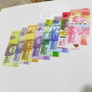 Uang kertas mainan premium untuk dekorasi mahar / uang rupiah untuk dekorasi mahar