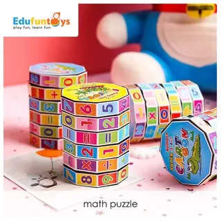 Edufuntoys - MATH PUZZLE/ puzzle belajar matematika dan berhitung