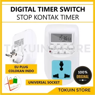 Timer Stop Kontak Timer Listrik Digital Timer Switch Otomatis