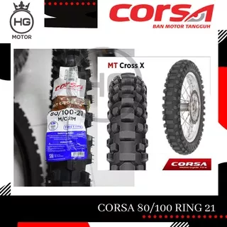 BAN TRAIL CORSA MT CROSS X 80/100 Ring 21 TIPE TUBELESS