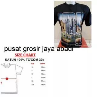 TERLARIS ! KAOS SOUVENIR DUBAI MURAH L XL