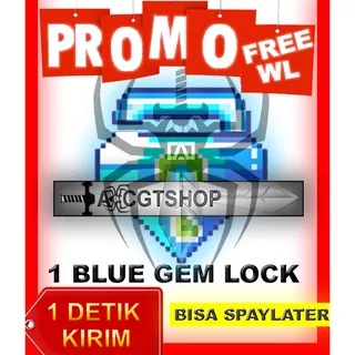 Blue Gem Lock (BGL) Growtopia