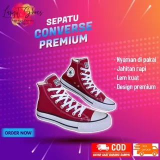 Sepatu Converse Original Sepatu Converse  MERAH chucktaylor 70s HI 100% MidNight Studios M2 off RED