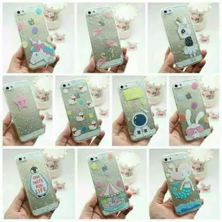 Case Jelly Starry Glitter Iphone 5, Oppo F1s, F1, A39 / A57, Samsung J7 Prime