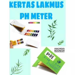 KERTAS LAKMUS Kertas PH Meter 1-14 Alat Ukur Ph Air PH Tester Test St