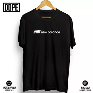 Kaos New Balance NB Premium Branded Tee Baju Atasan Pria Wanita Tshirt Cotton Combed 30s Murah V6