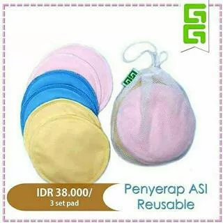 BREASTPAD GG -PENYERAP ASI CUCI  ULANG