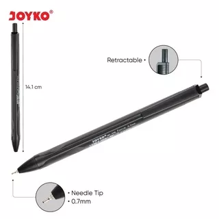 [1 pack] Ball Pen Pulpen Pena Joyko BP-338 Focus 0.7 mm